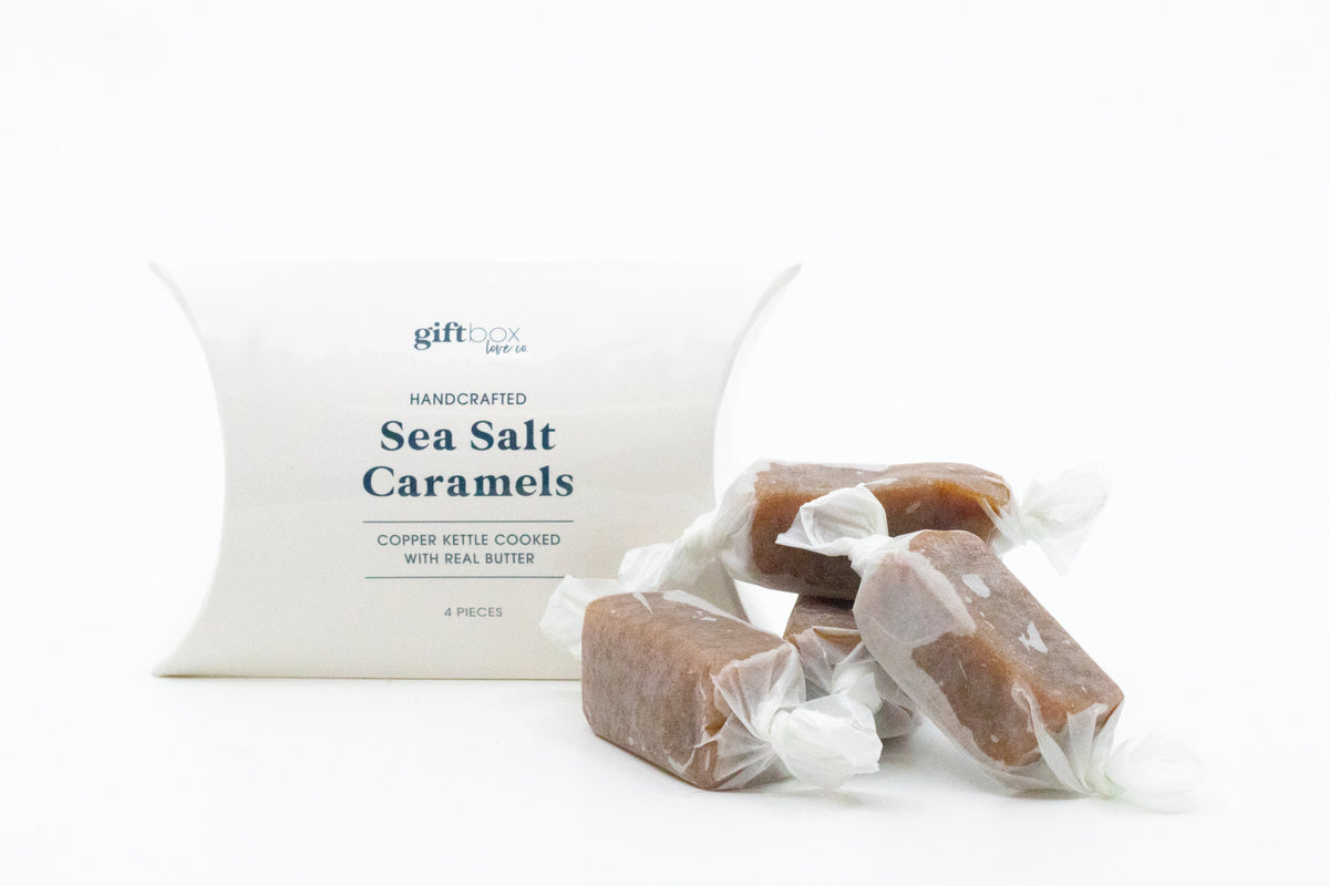Gourmet Sea Salt Caramels -  4 Pcs