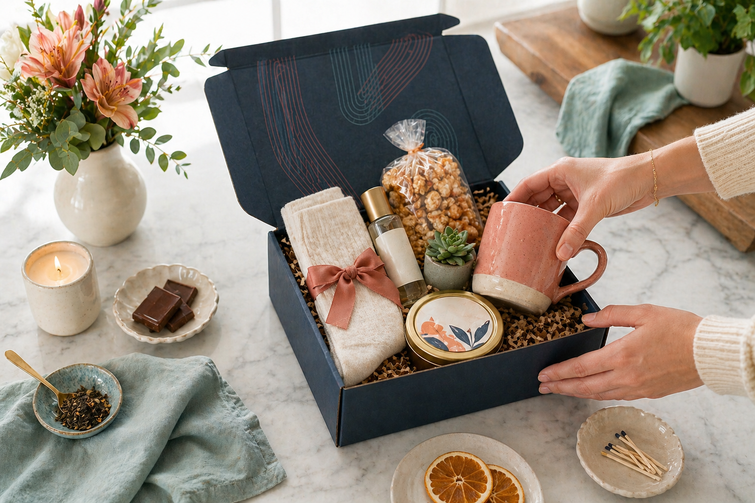 build your own gift basket online, build a gift box, gift box build your own, build your own box gift