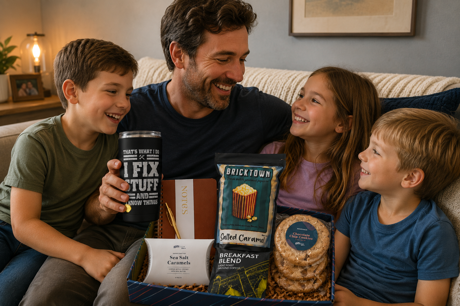 Father's Day gifts for the dad who has everything packed in a men's gift box