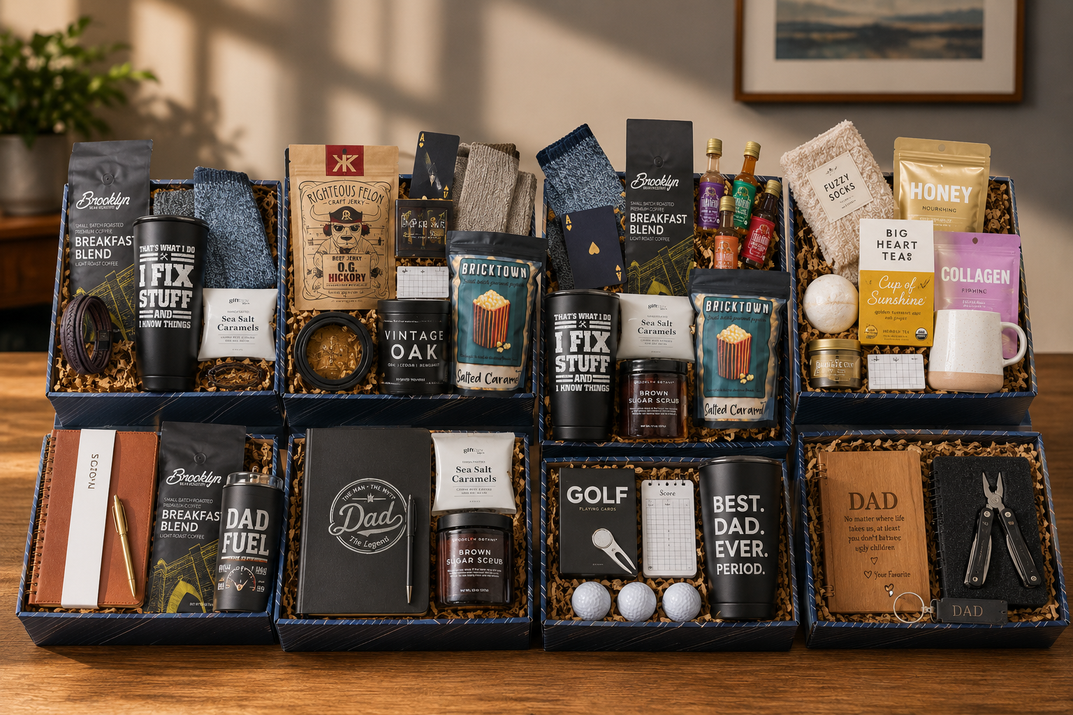 Father's Day gift ideas for every type of dad in curated men's gift boxes