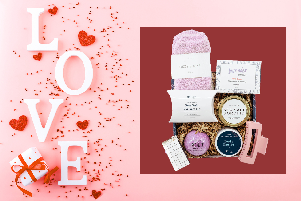 valentine care packages, best valentine's day gifts, what to send for valentines