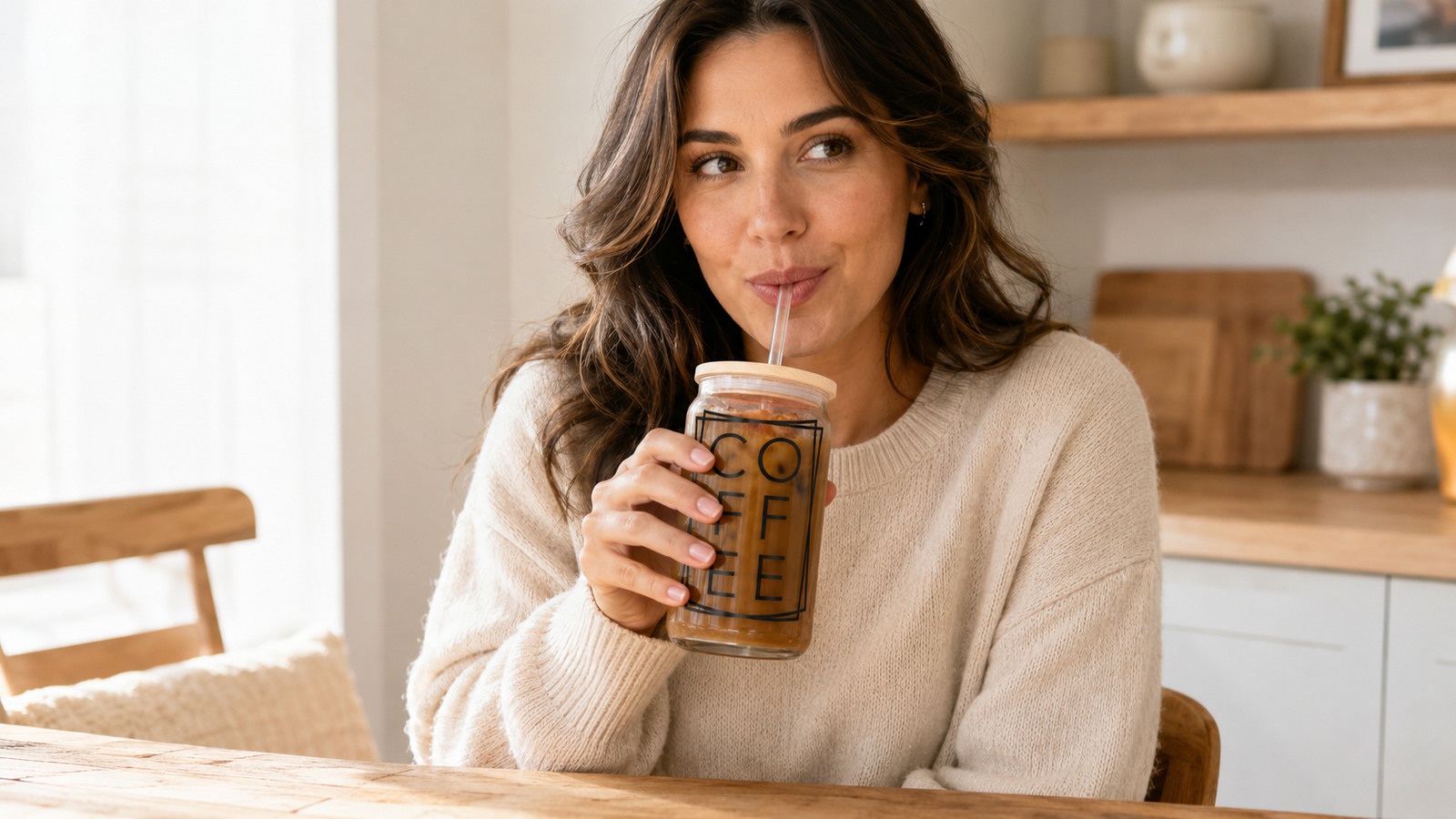 A coffee lover gift box with a mug and beans, a thoughtful birthday gift idea.