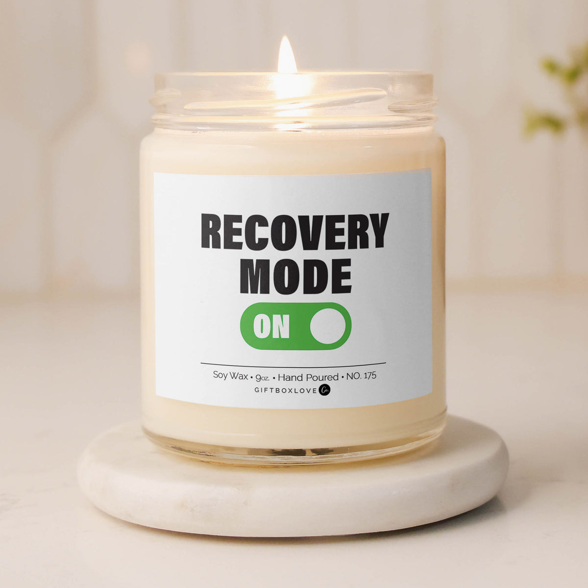 Recovery Mode -Vanilla Soy Wax Candle - 9oz