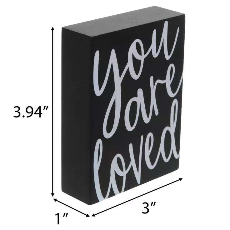 You Are Loved Wood Decor