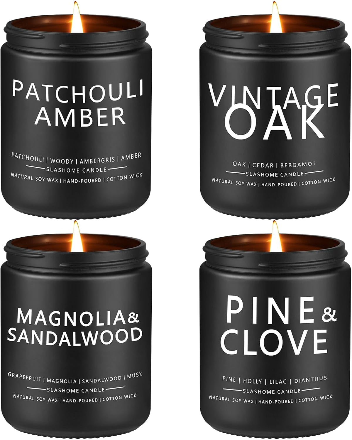 Man Candle Scent Soy Candle