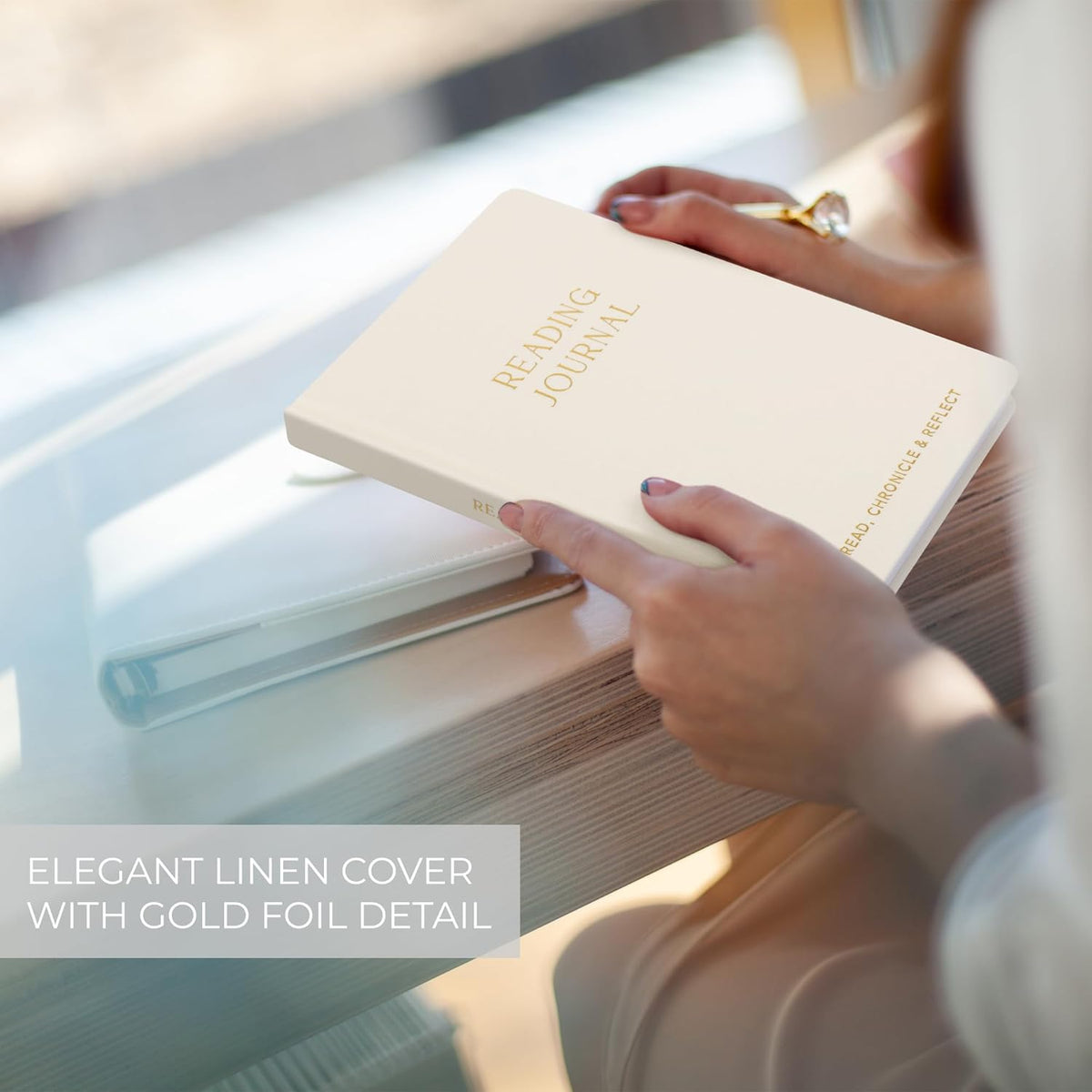 Beautiful Reading Journal for Book Lovers