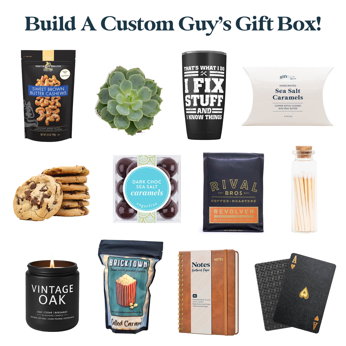 Build A Custom Guys Gift Box