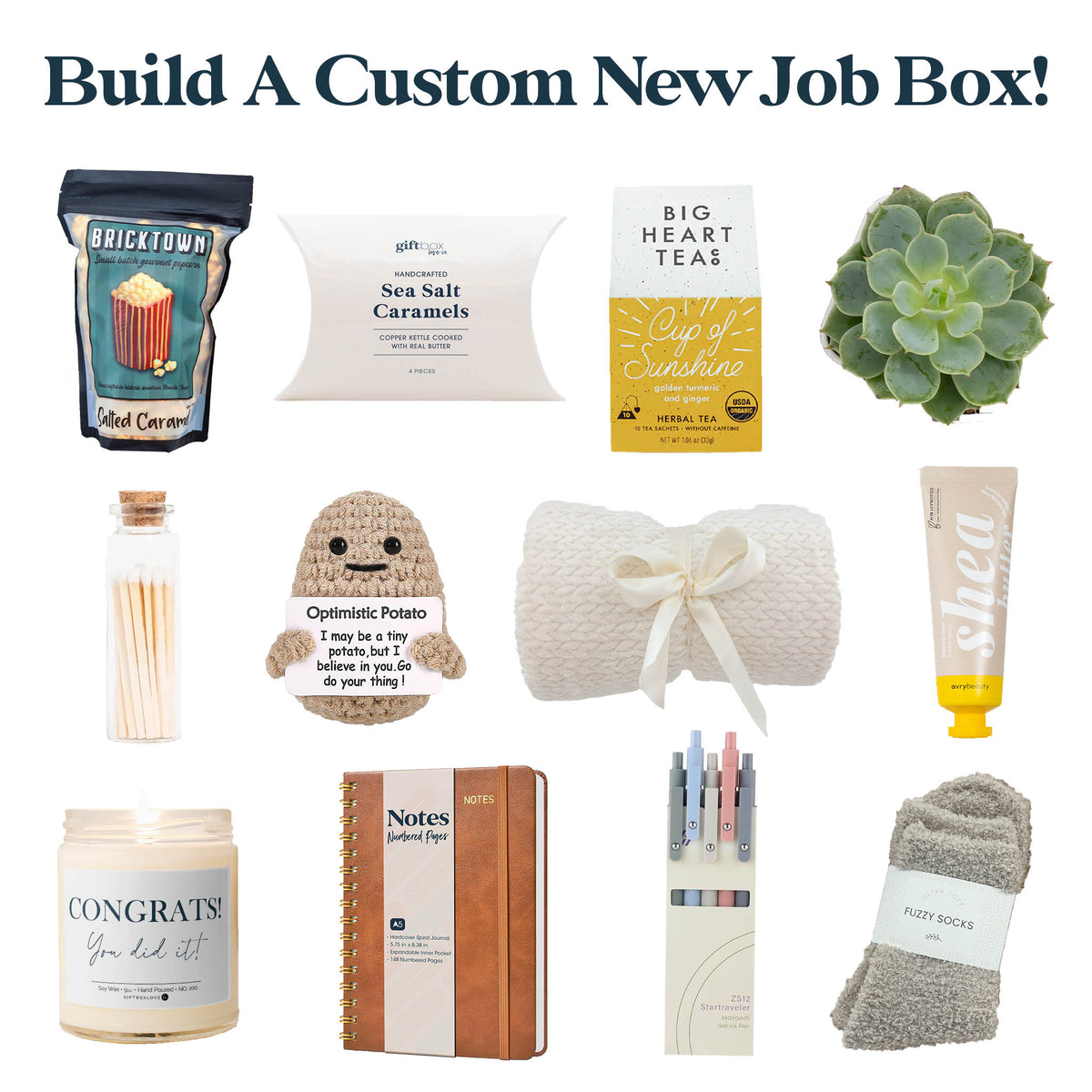 Build A Custom New Job Gift Box