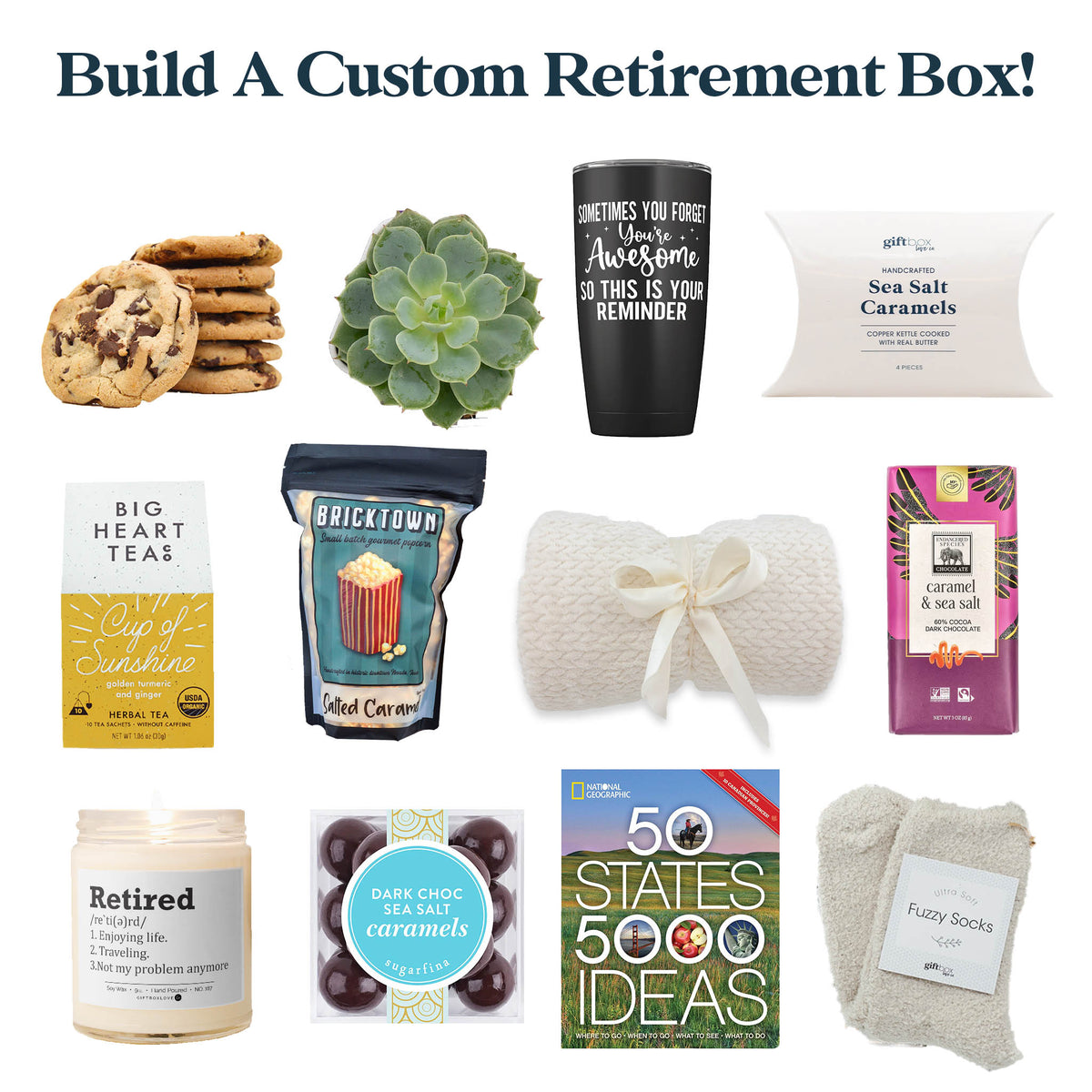 Build A Custom Retirement Gift Box