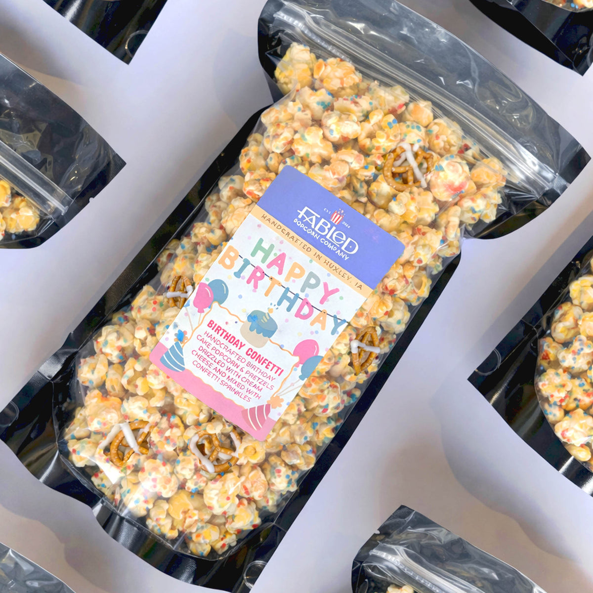 Gourmet Birthday Confetti Popcorn