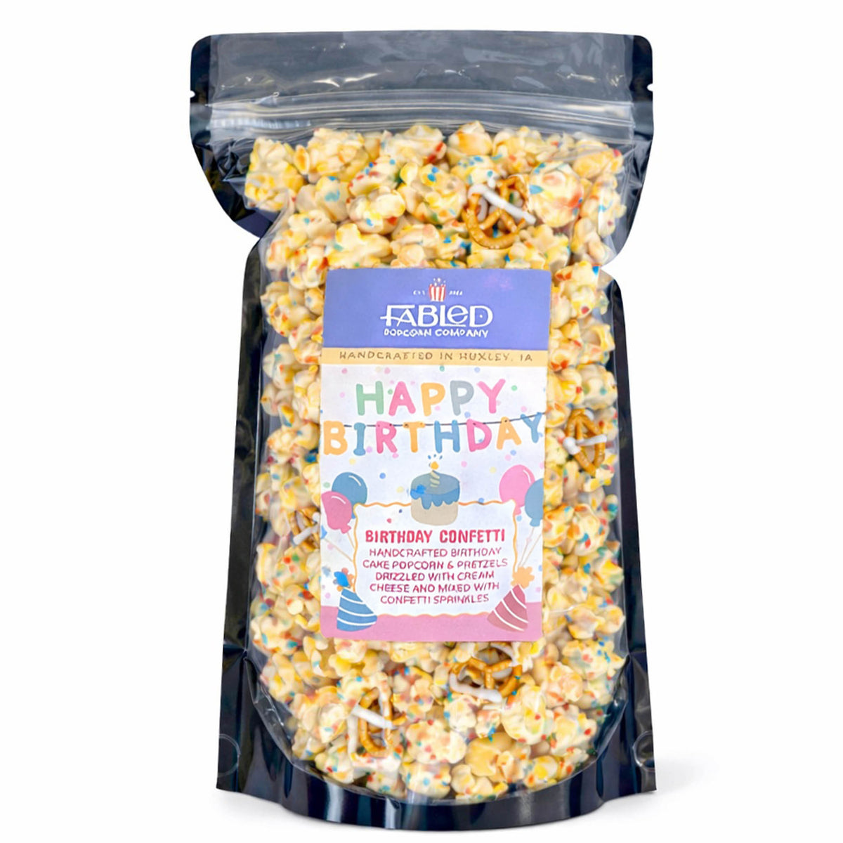 Gourmet Birthday Confetti Popcorn