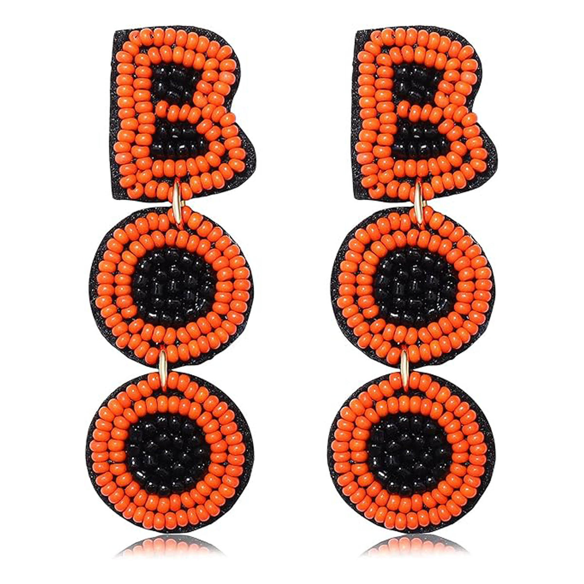 BOO Beaded Earrings