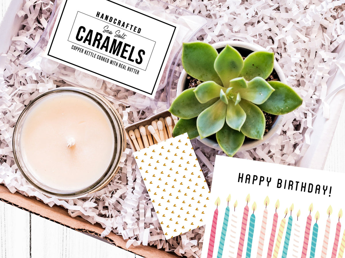 Choose Your Candle Scent Birthday Gift Box - giftboxloveco