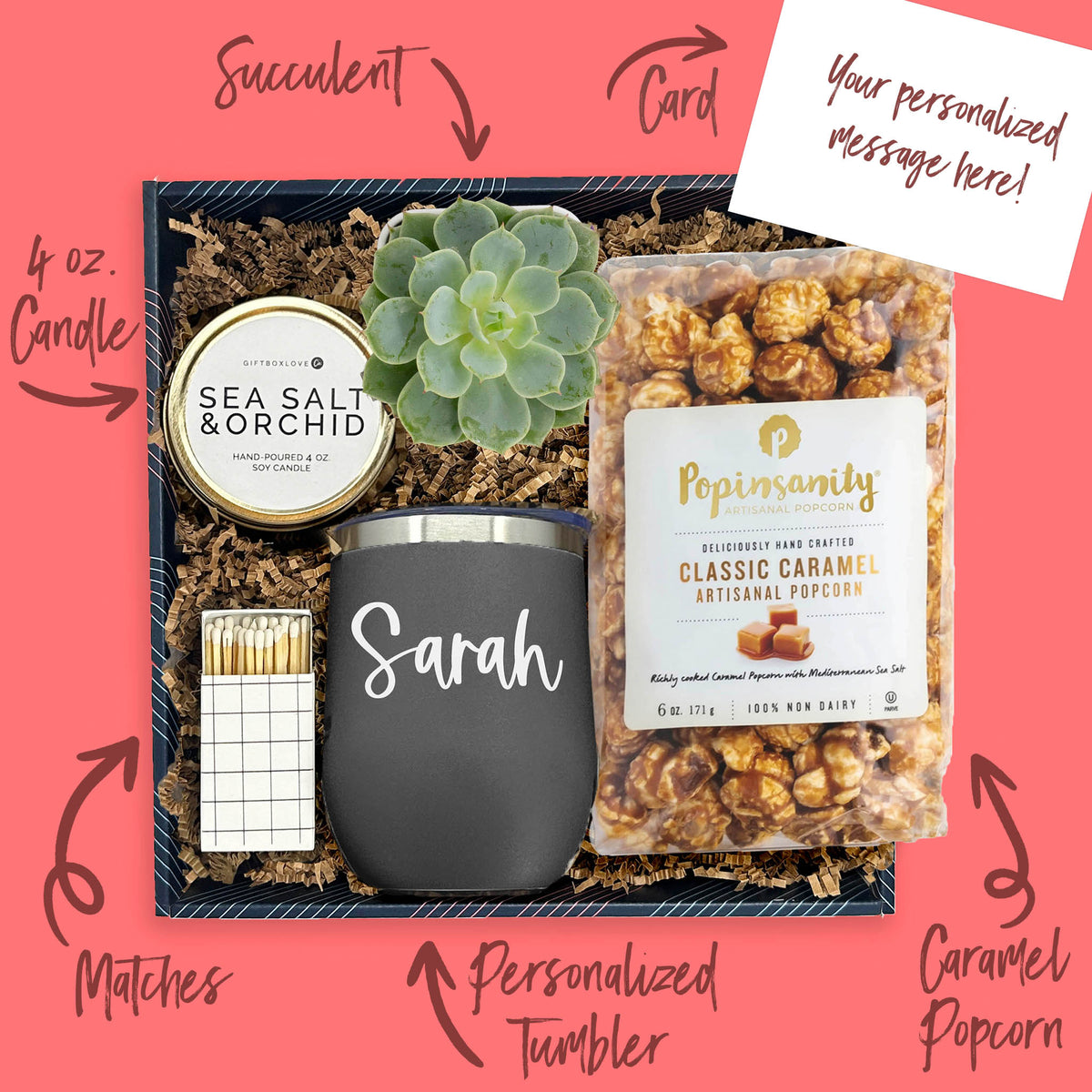 Personalized Tumbler Gift Box