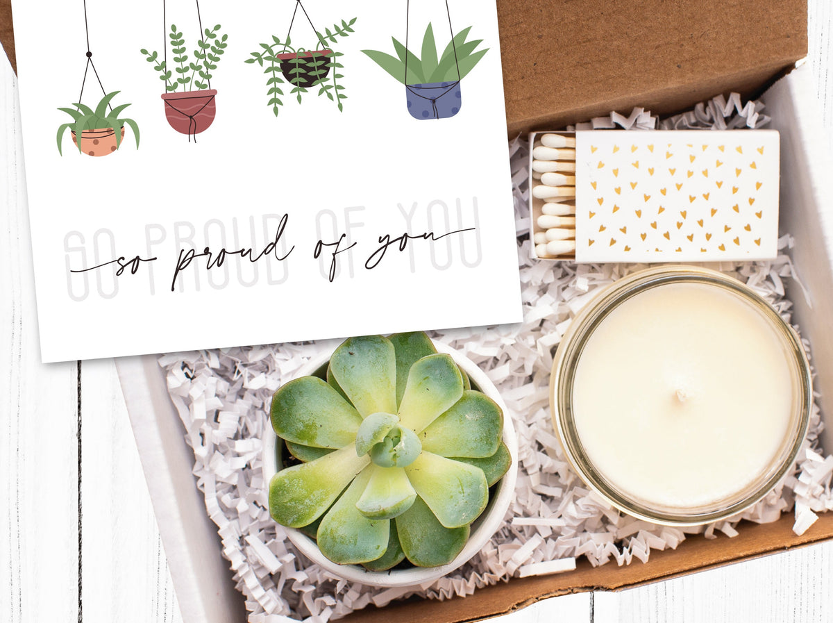 So Proud Of You Gift Box For Succulent Lovers