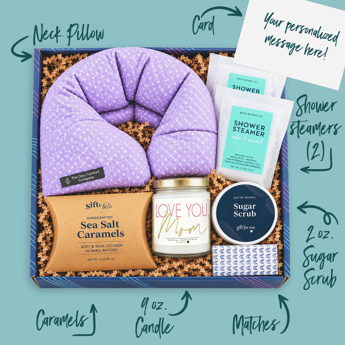 Love You Mom Mother’s Day Spa Gift Box