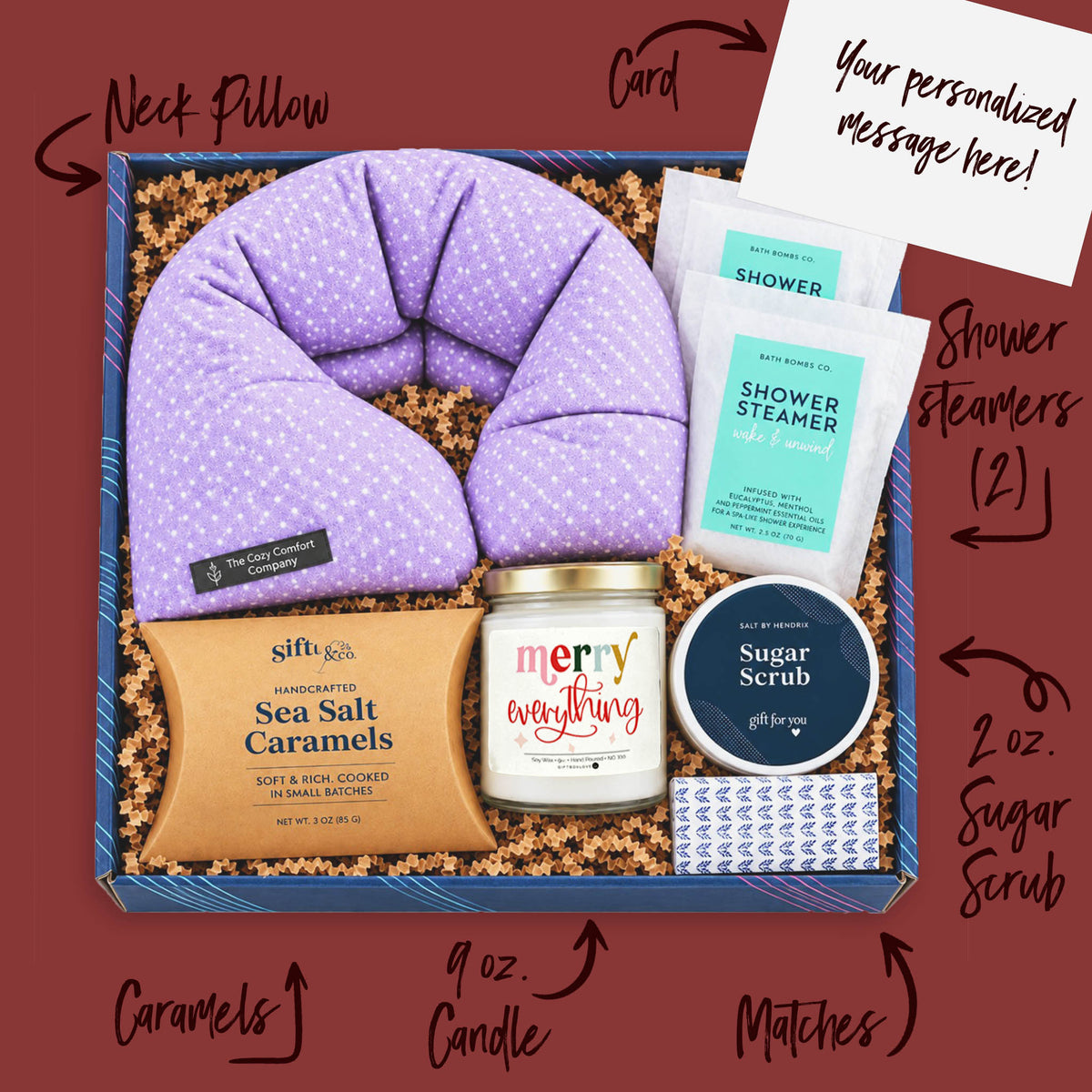 Merry Everything Candle Gift Box