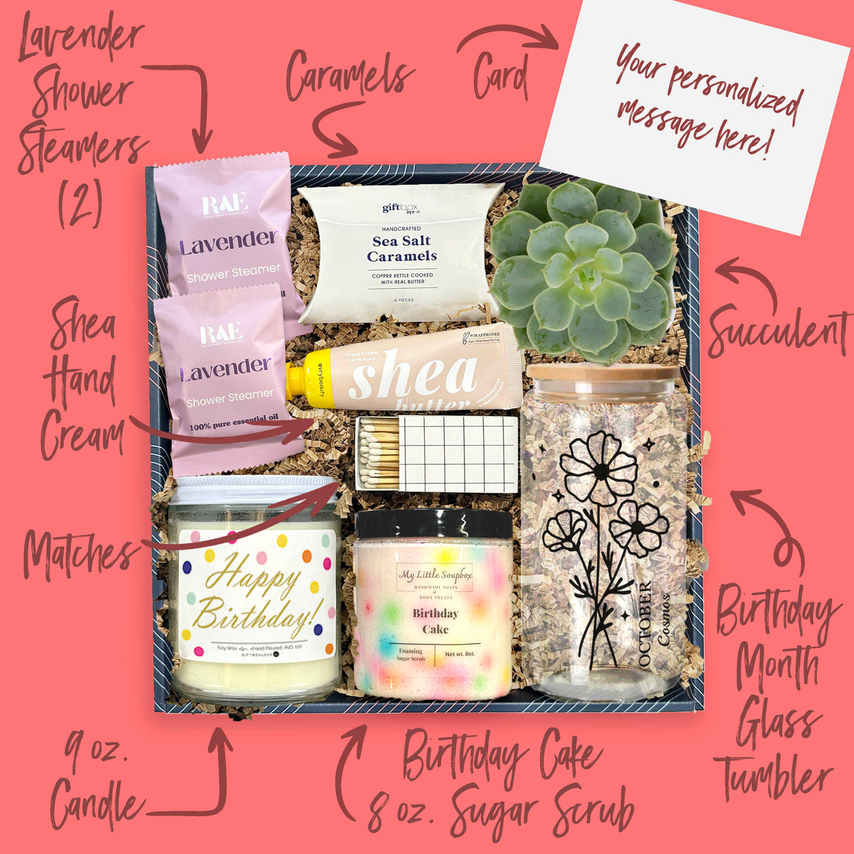 Birthday Month Gift Box For Her