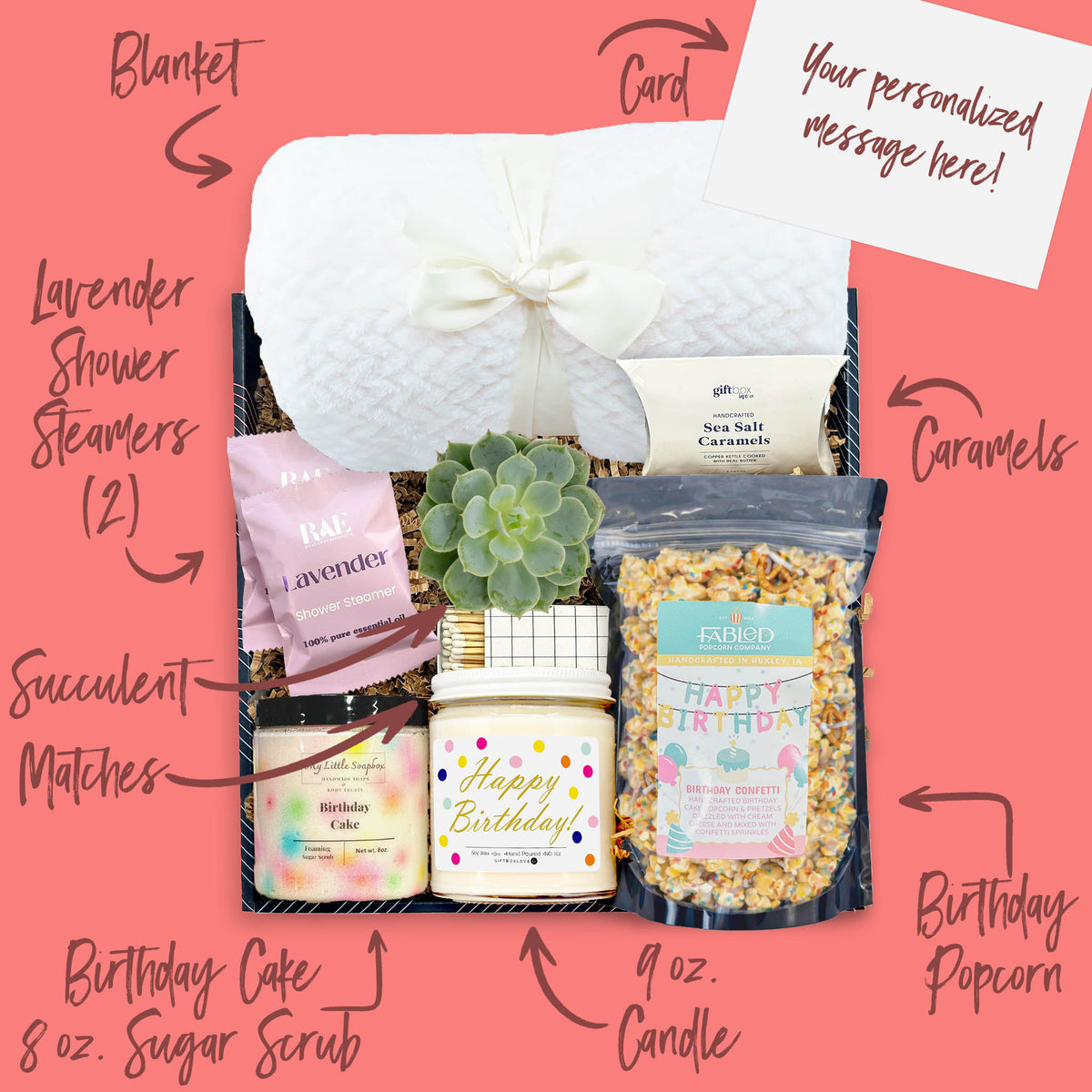 Birthday Celebration & Relaxation Gift Box