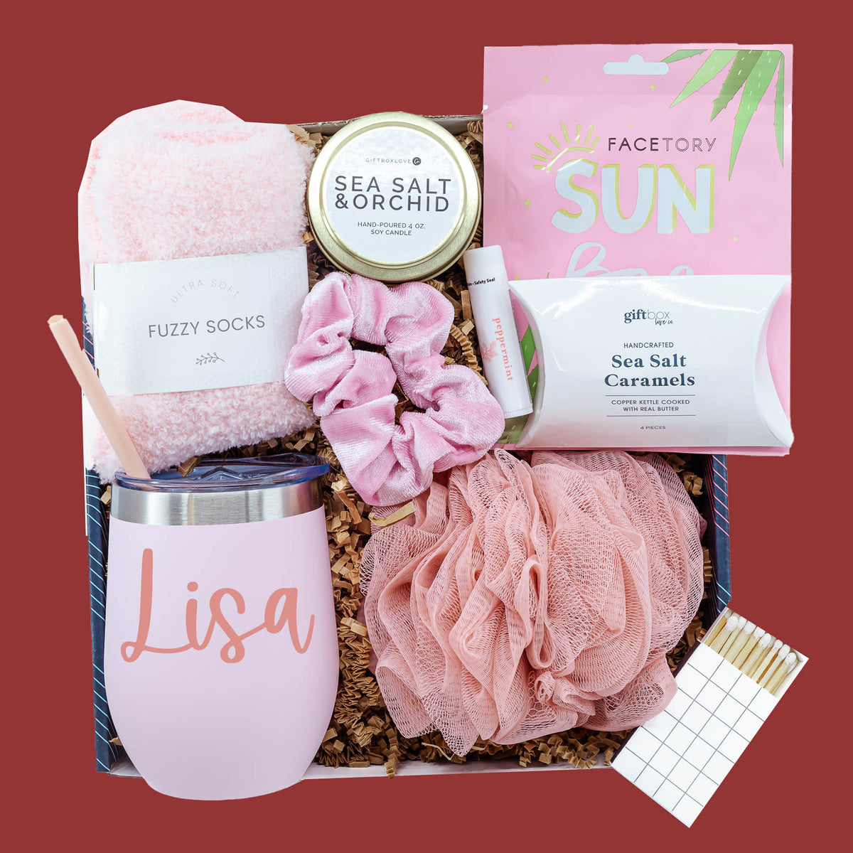 Glow & Indulge Valentines Gift Box
