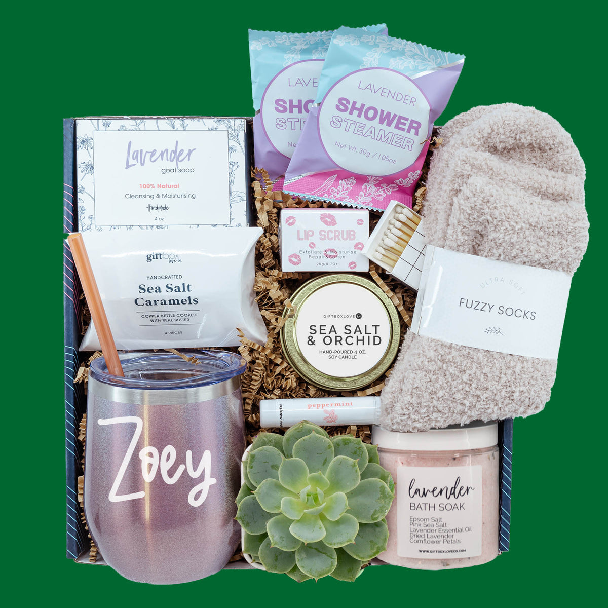 Peaceful Pamper St. Patrick's Day Gift Box