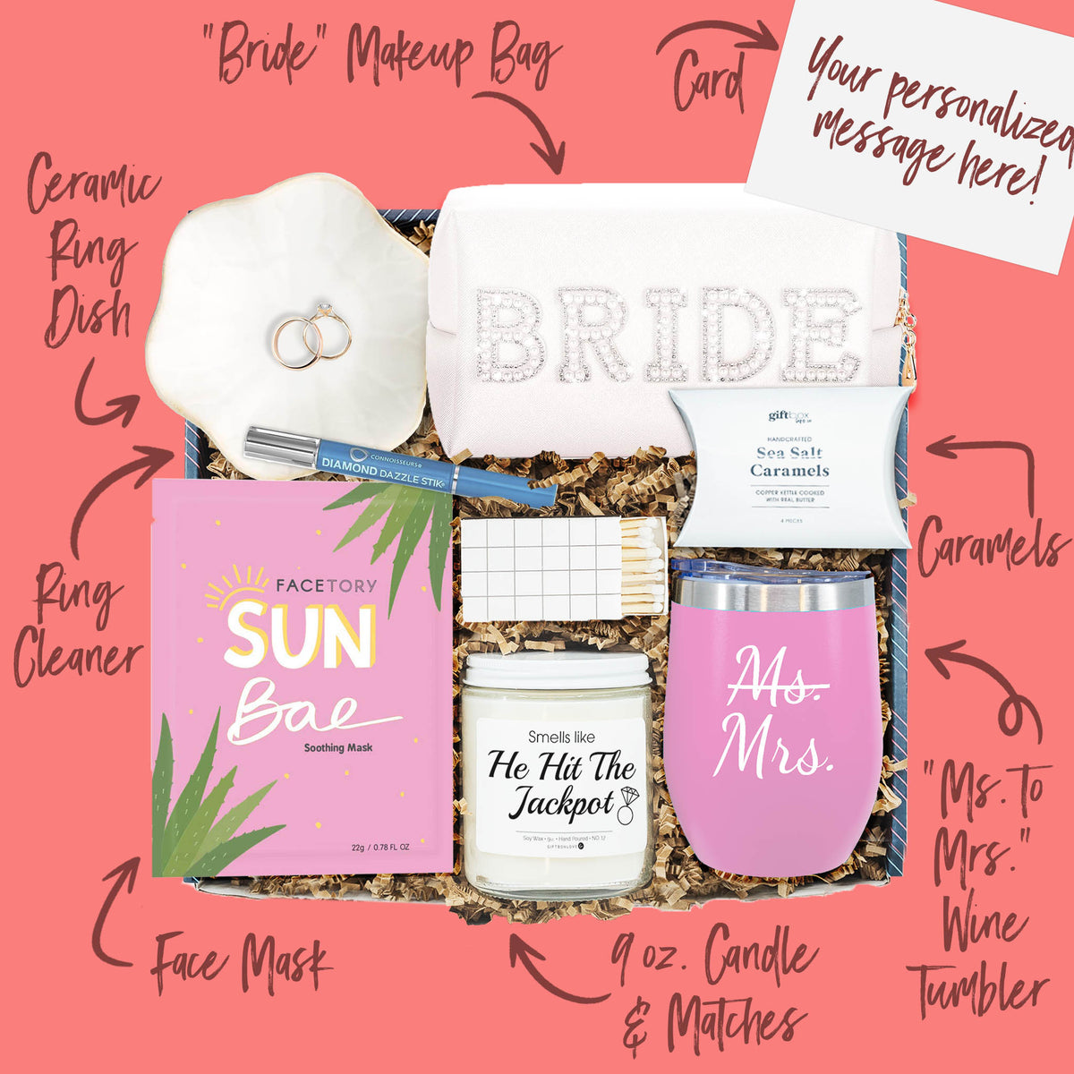 Ms. to Mrs. Engagement Gift Box
