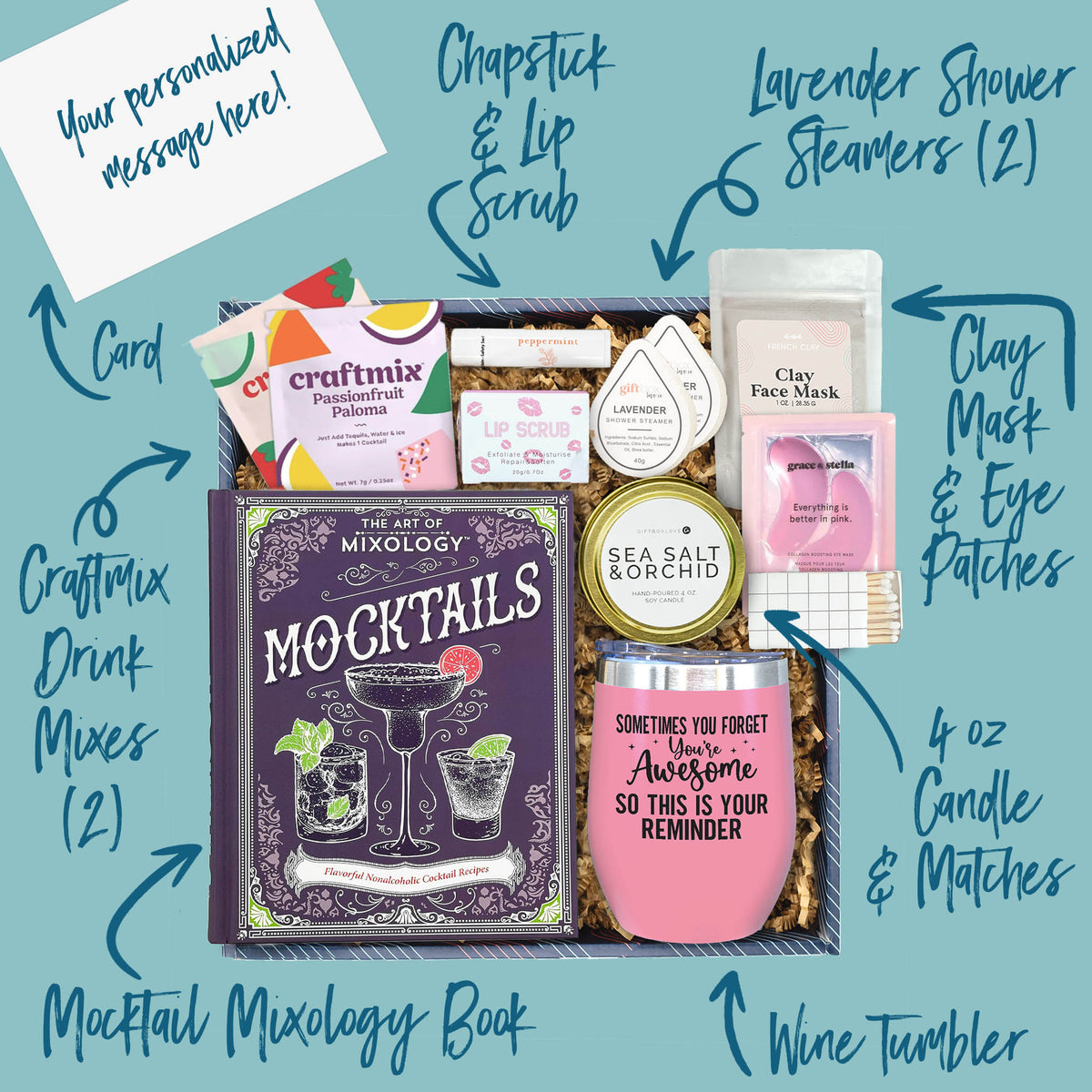 Sip & Spa Gift Box