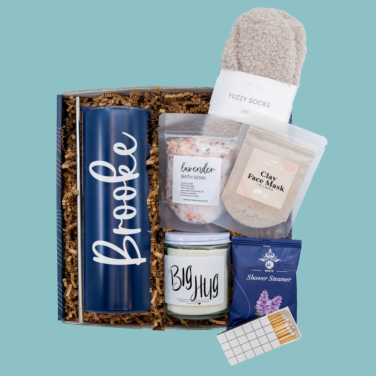 Tumbler and Candle Spa Gift Box