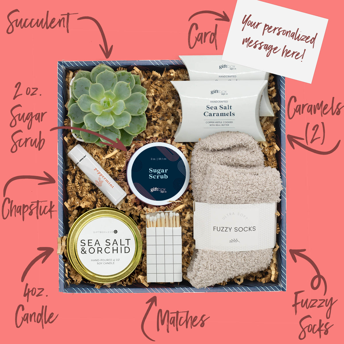 Sweet Succulent Gift Box