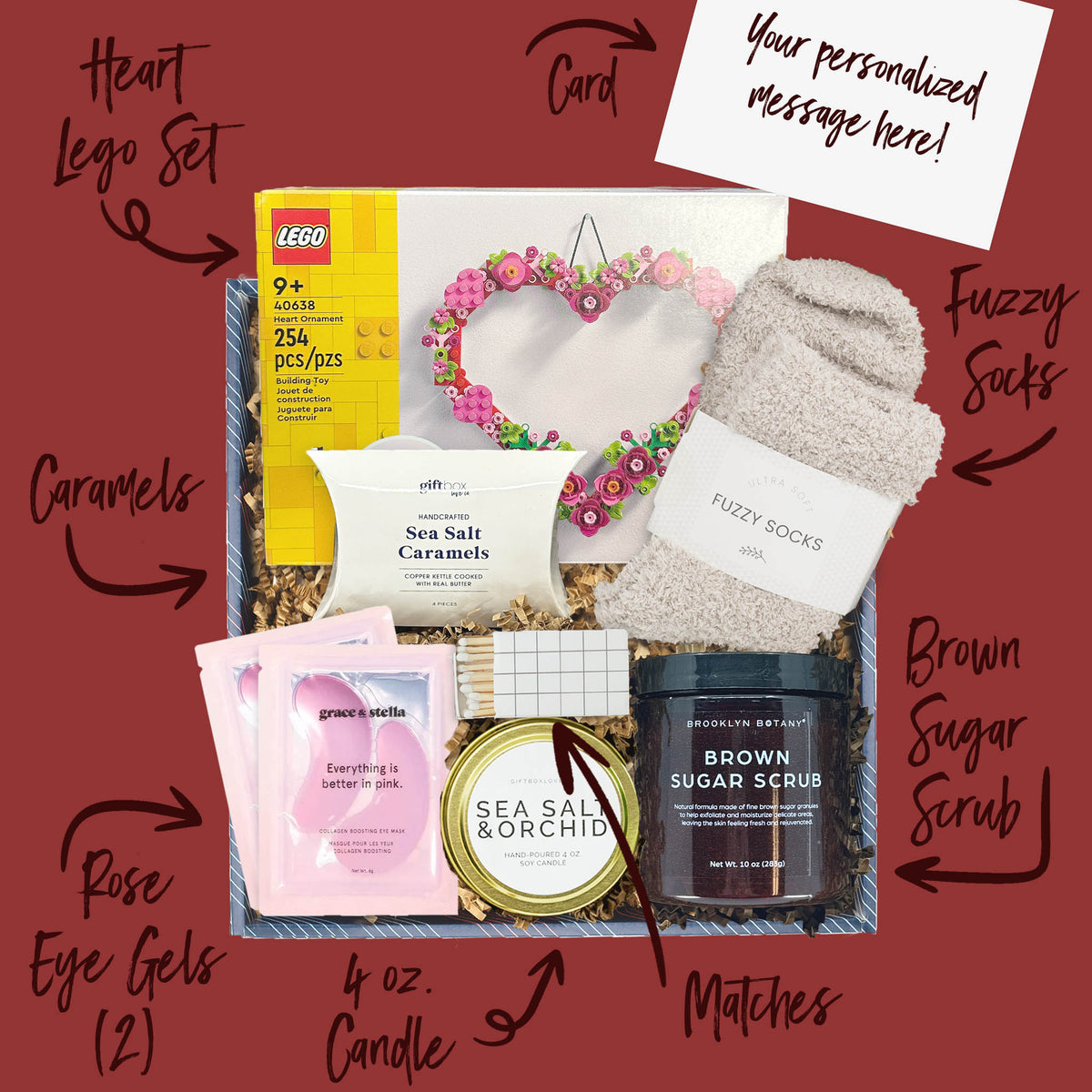 Love You to Pieces Valentine’s Gift Box