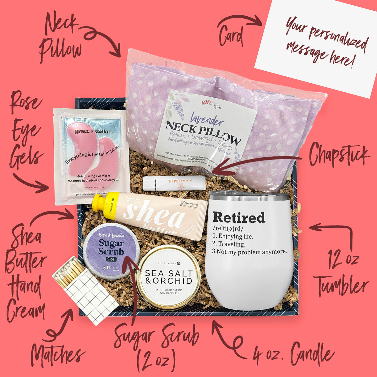 Retire, Rest & Reset Gift Box