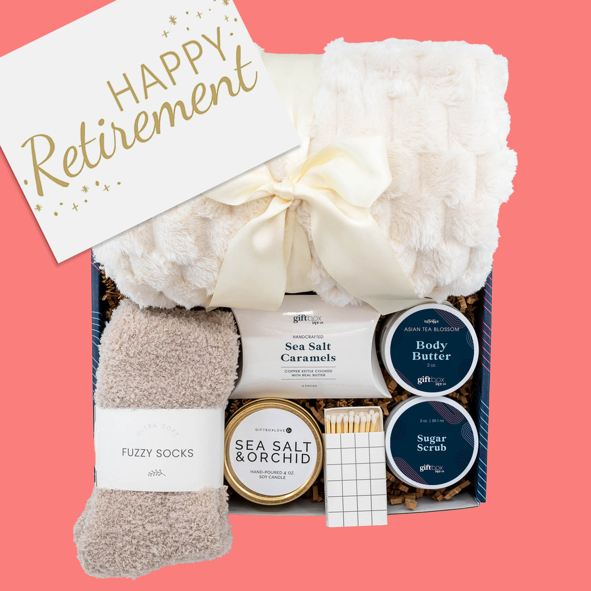 Happy Retirement Gift Box