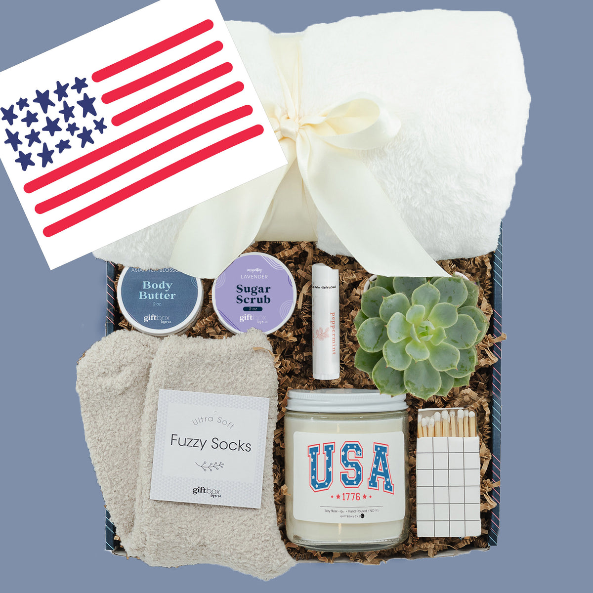 Fourth of July Glow & Cuddle Gift Box