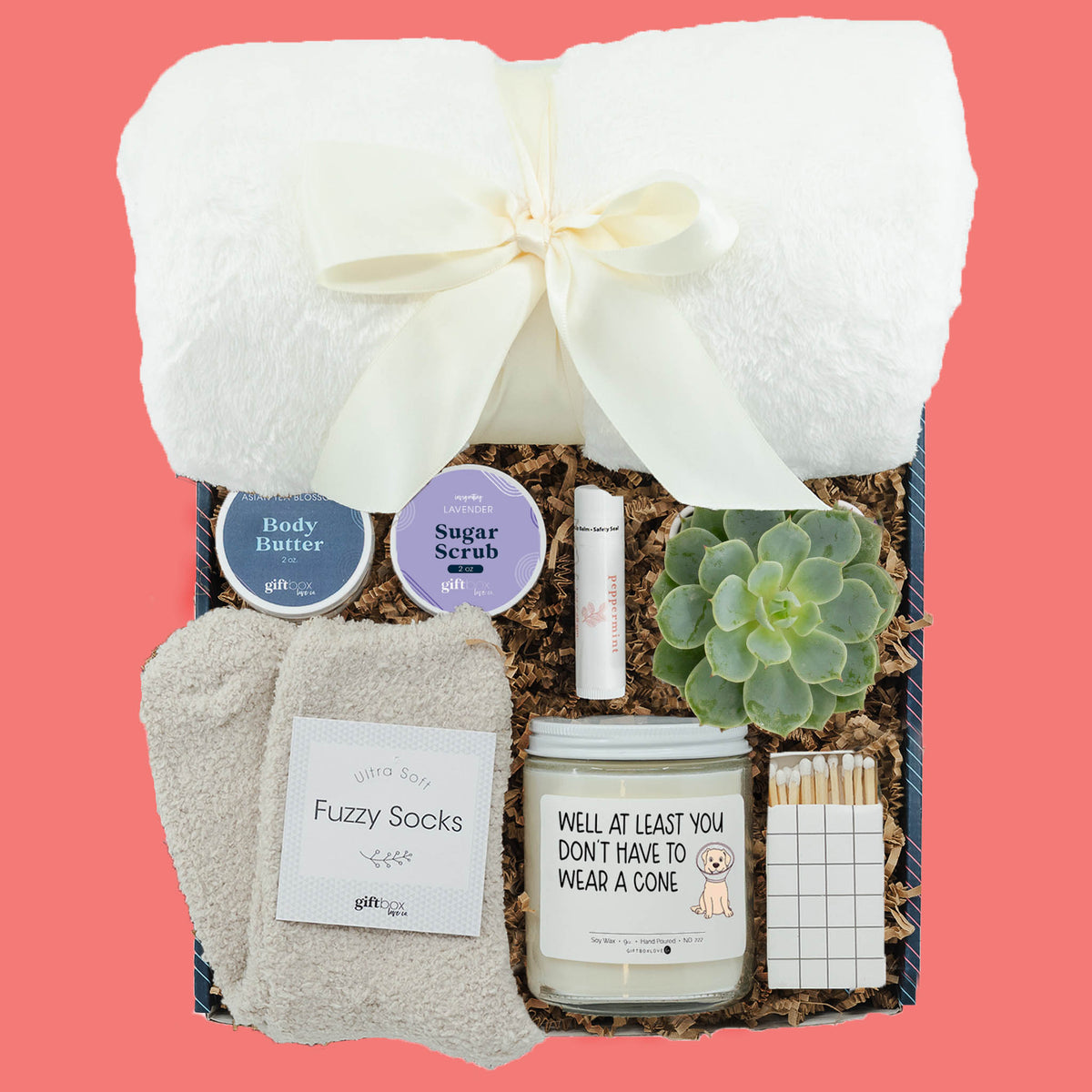 Get Well Glow & Cuddle Gift Box