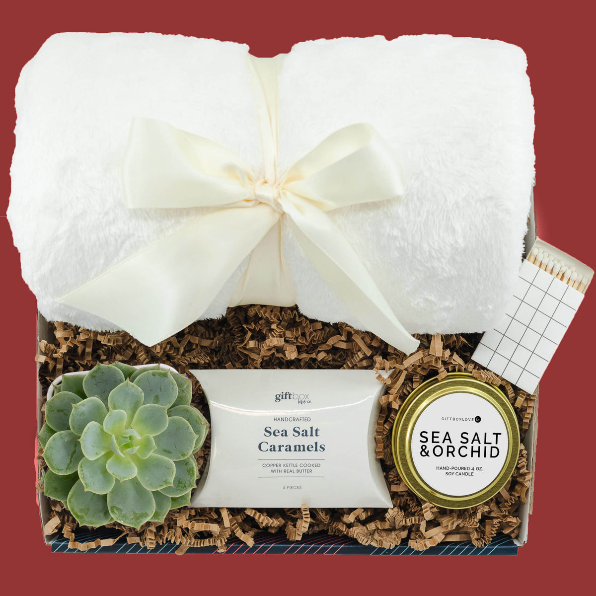 Cozy Hearts Gift Box