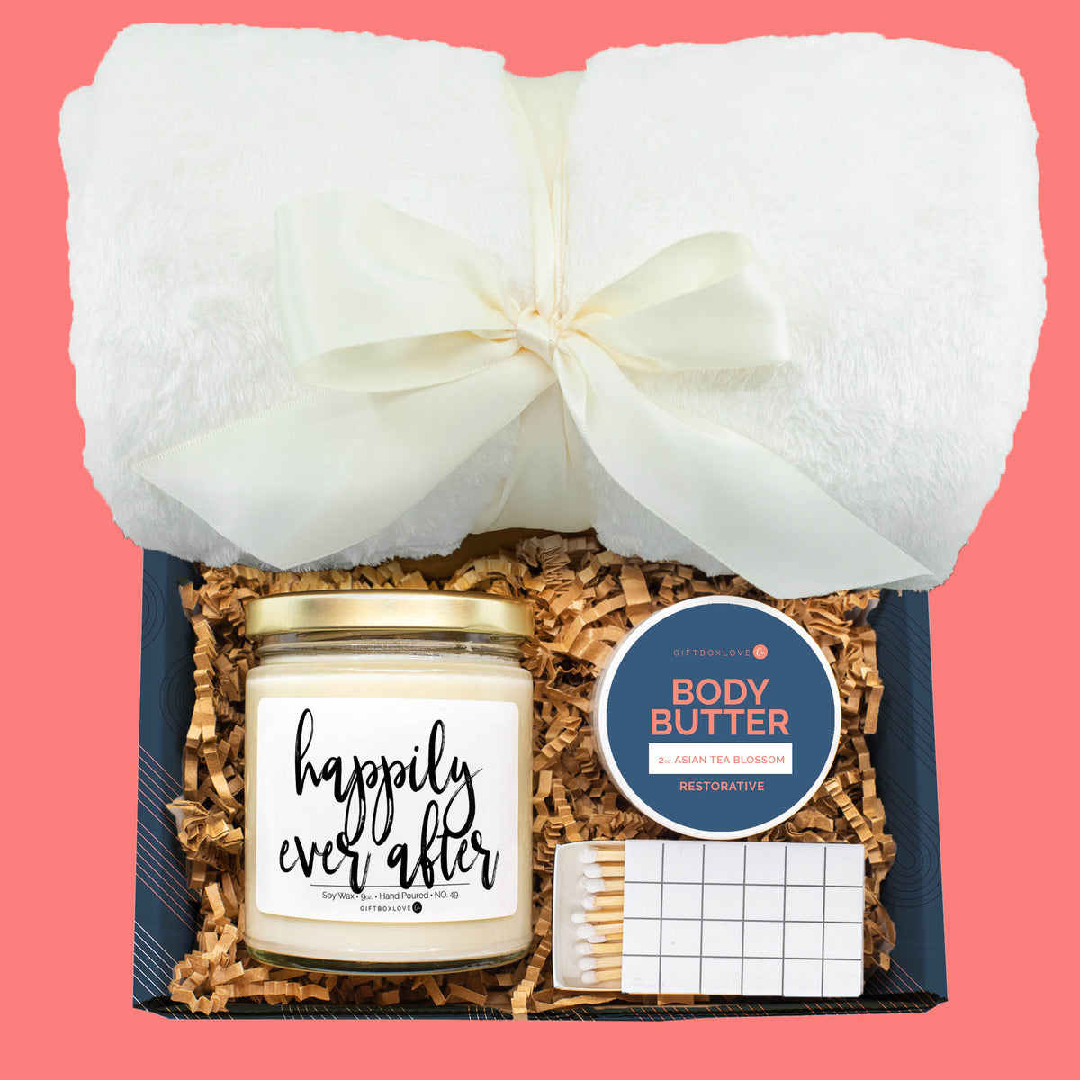 Happily Ever After Candle Gift Box