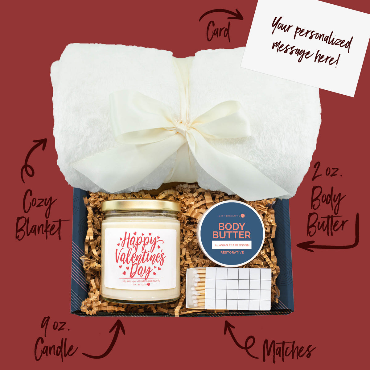 Happy Valentine's Day Gift Box