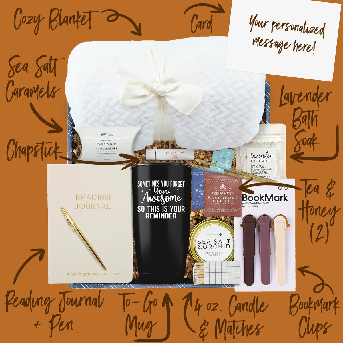Read, Relax & Warm Gift Box