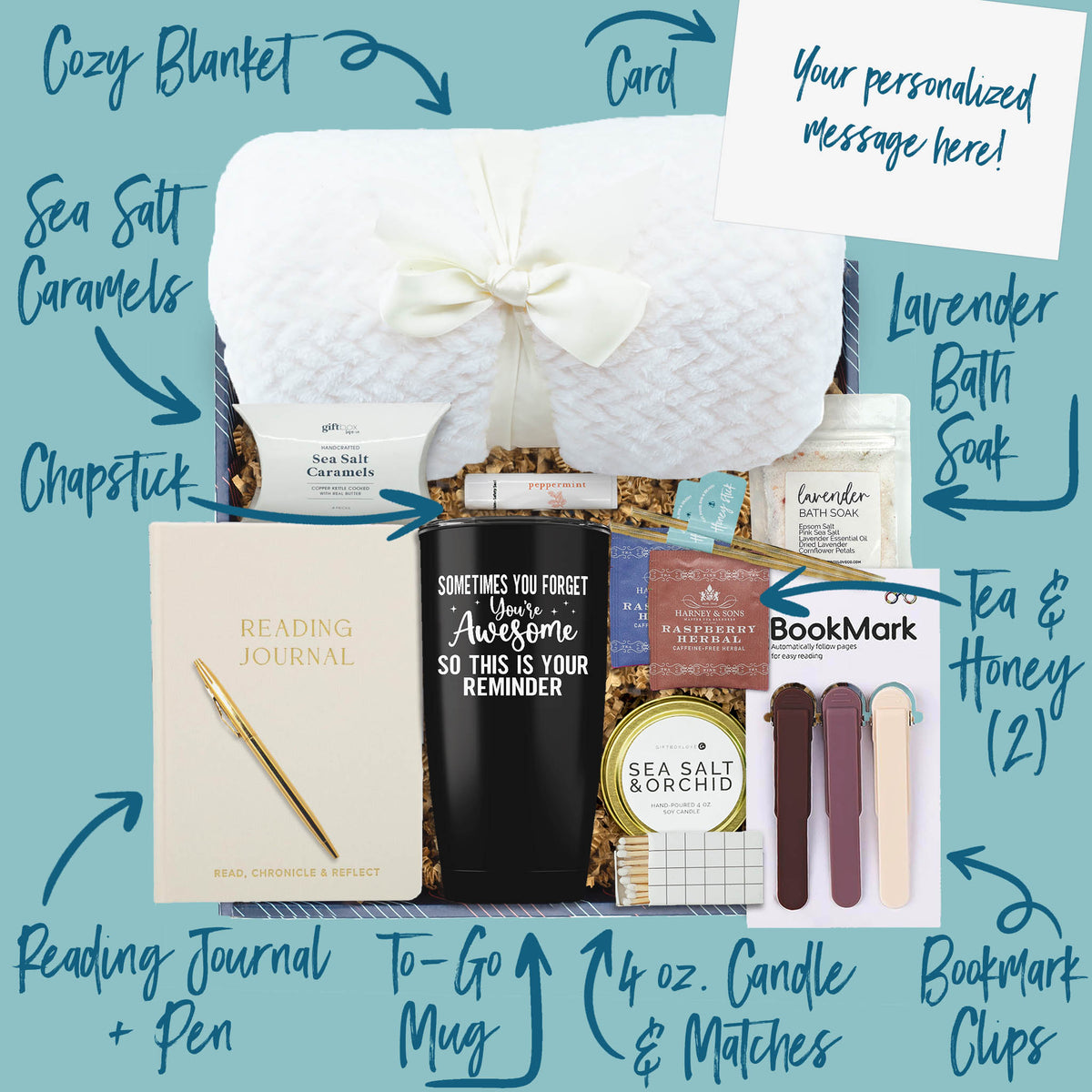 Read, Relax & Recharge Gift Box
