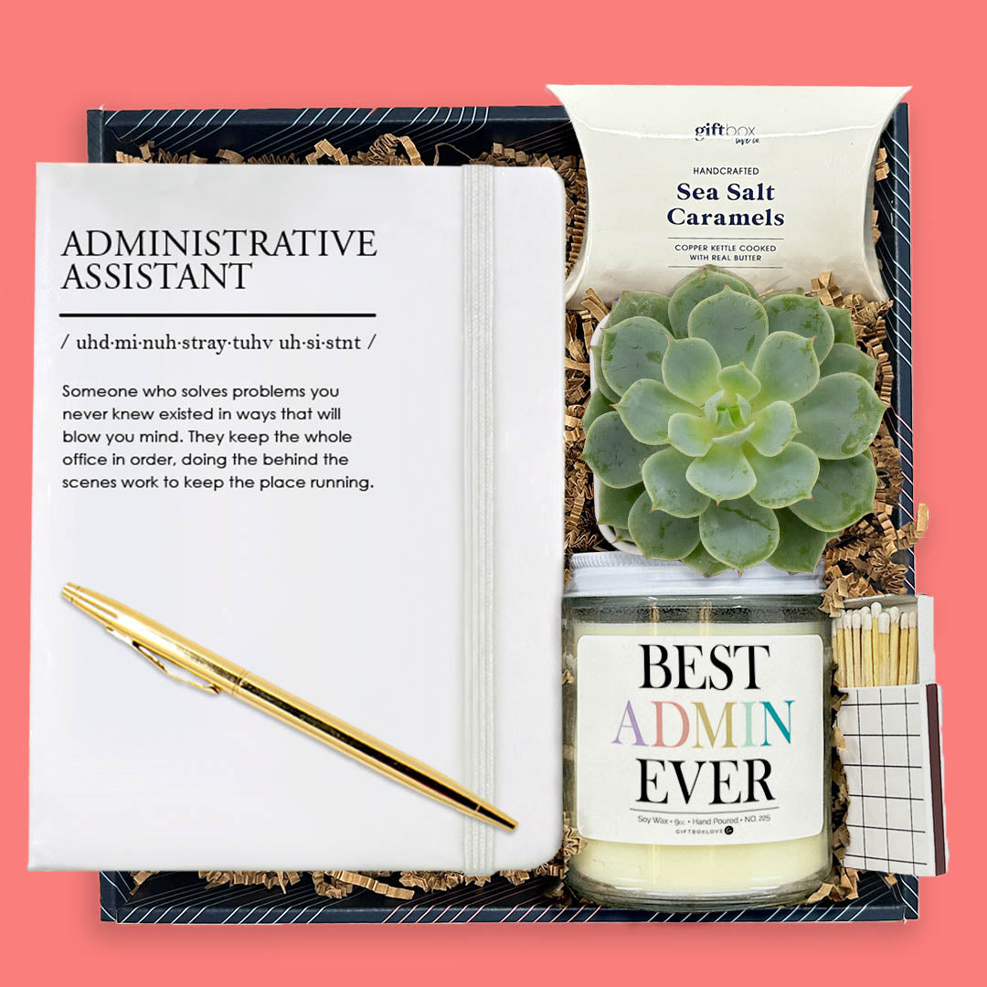 Admin Appreciation Desk & Calm Gift Box