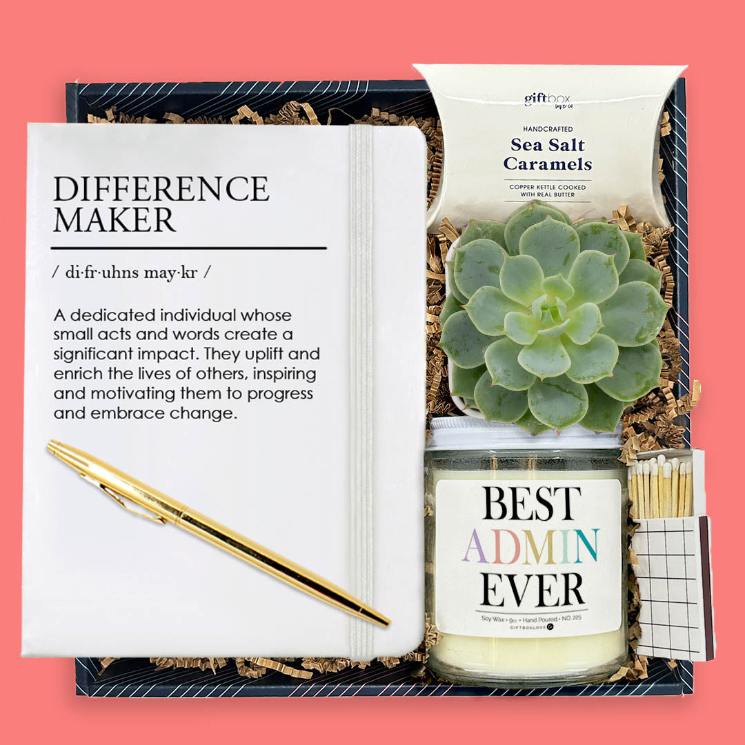 Admin Appreciation Desk & Calm Gift Box