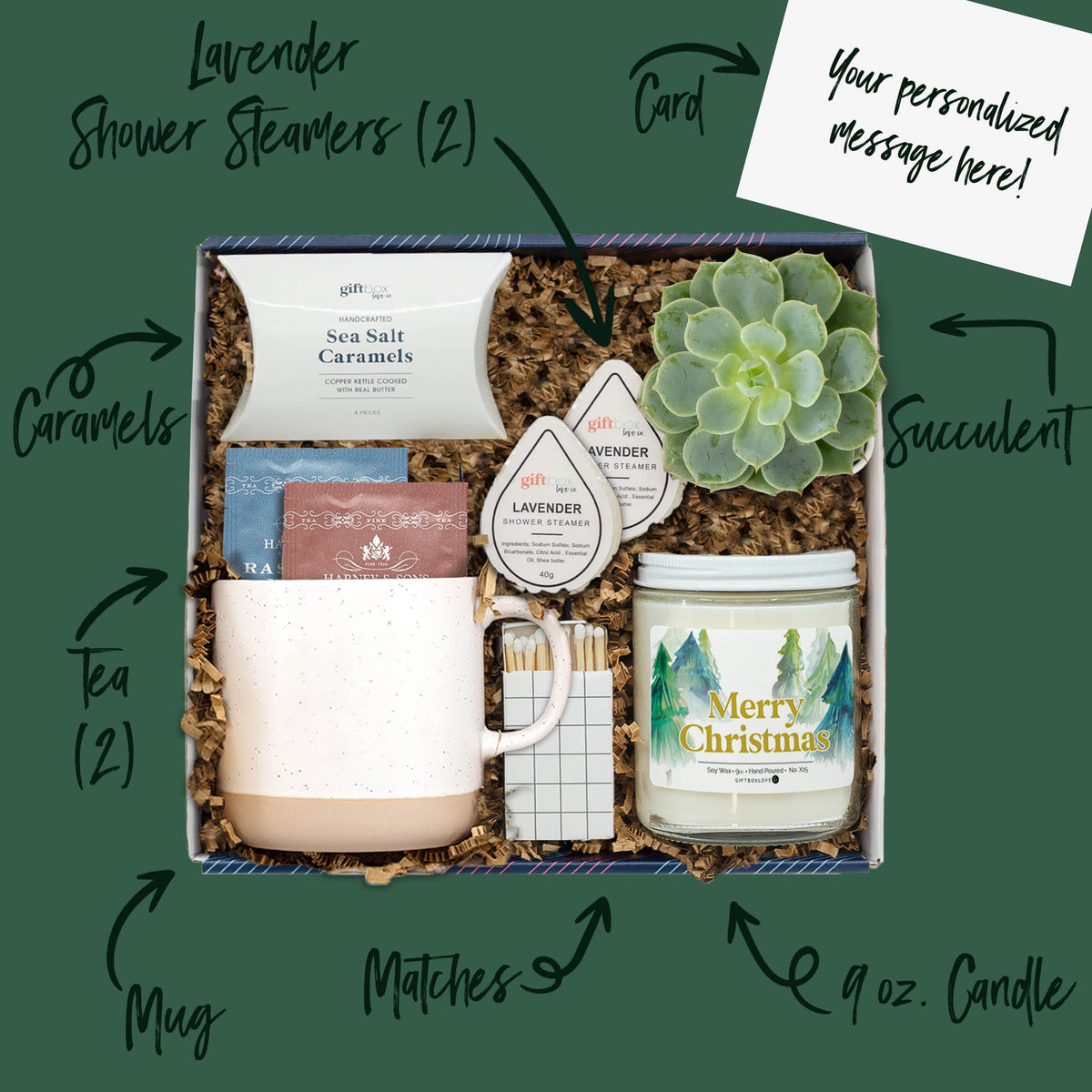 Merry & Calm Christmas Gift Box