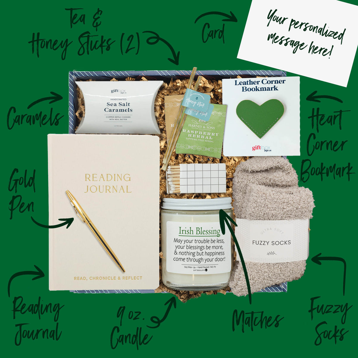 Bookish Luck and Bliss Gift Box