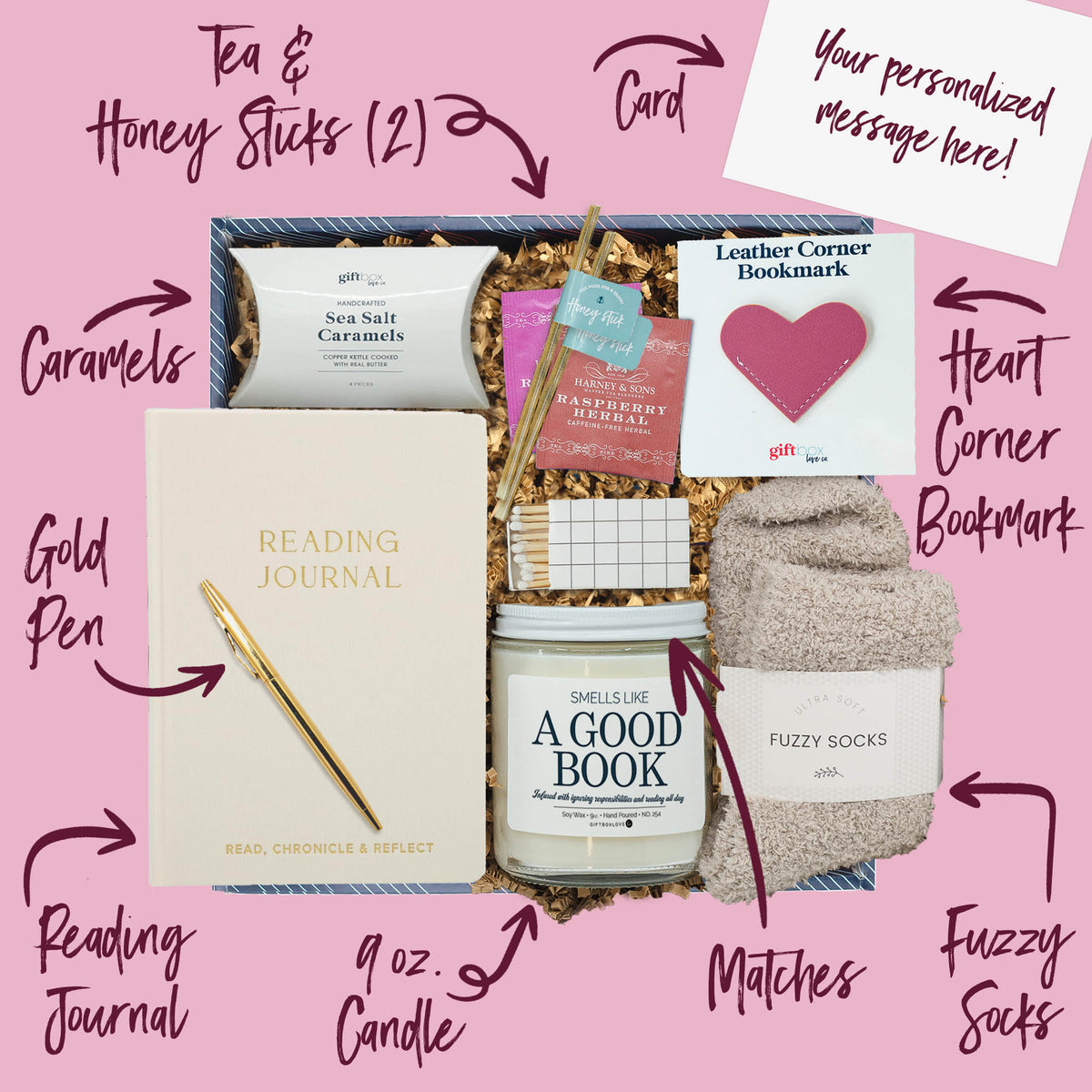 Bookish Love and Bliss Gift Box
