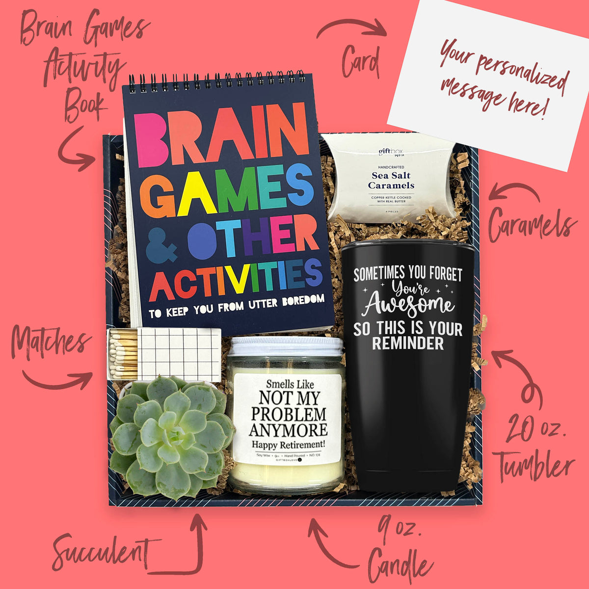 Retirement Relax & Enjoy Gift Box