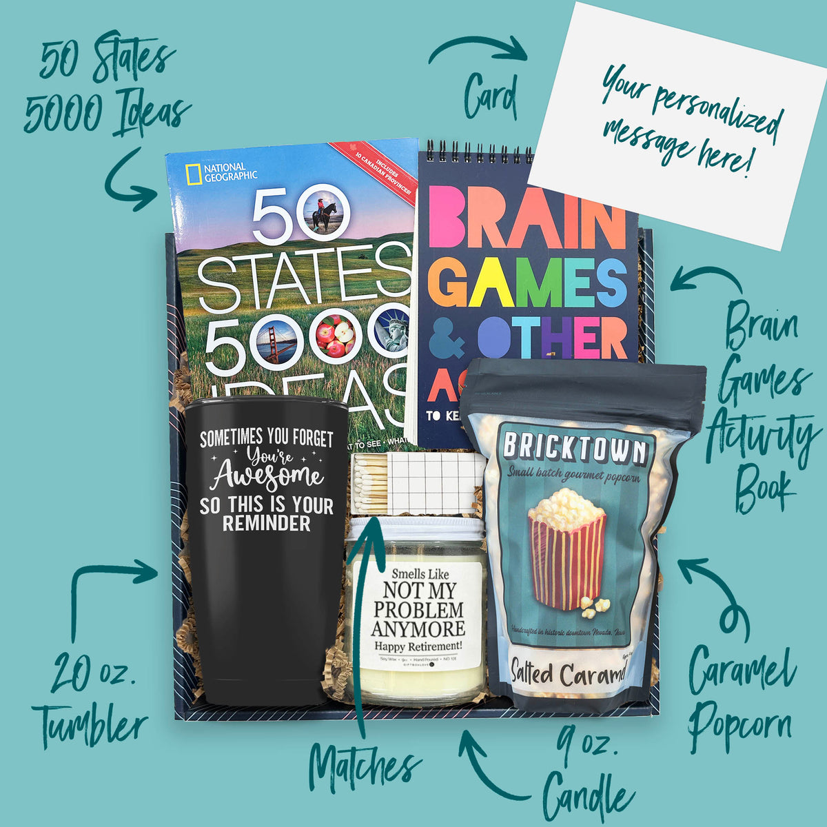 Fun & Retirement Freedom Gift Box
