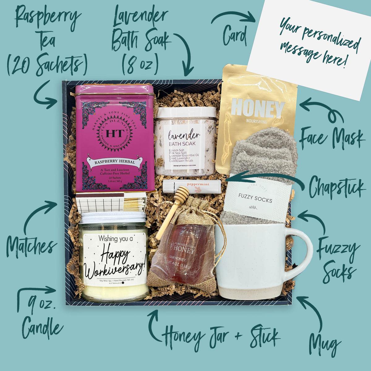 Moments of Appreciation Gift Box with Fuzzy Socks