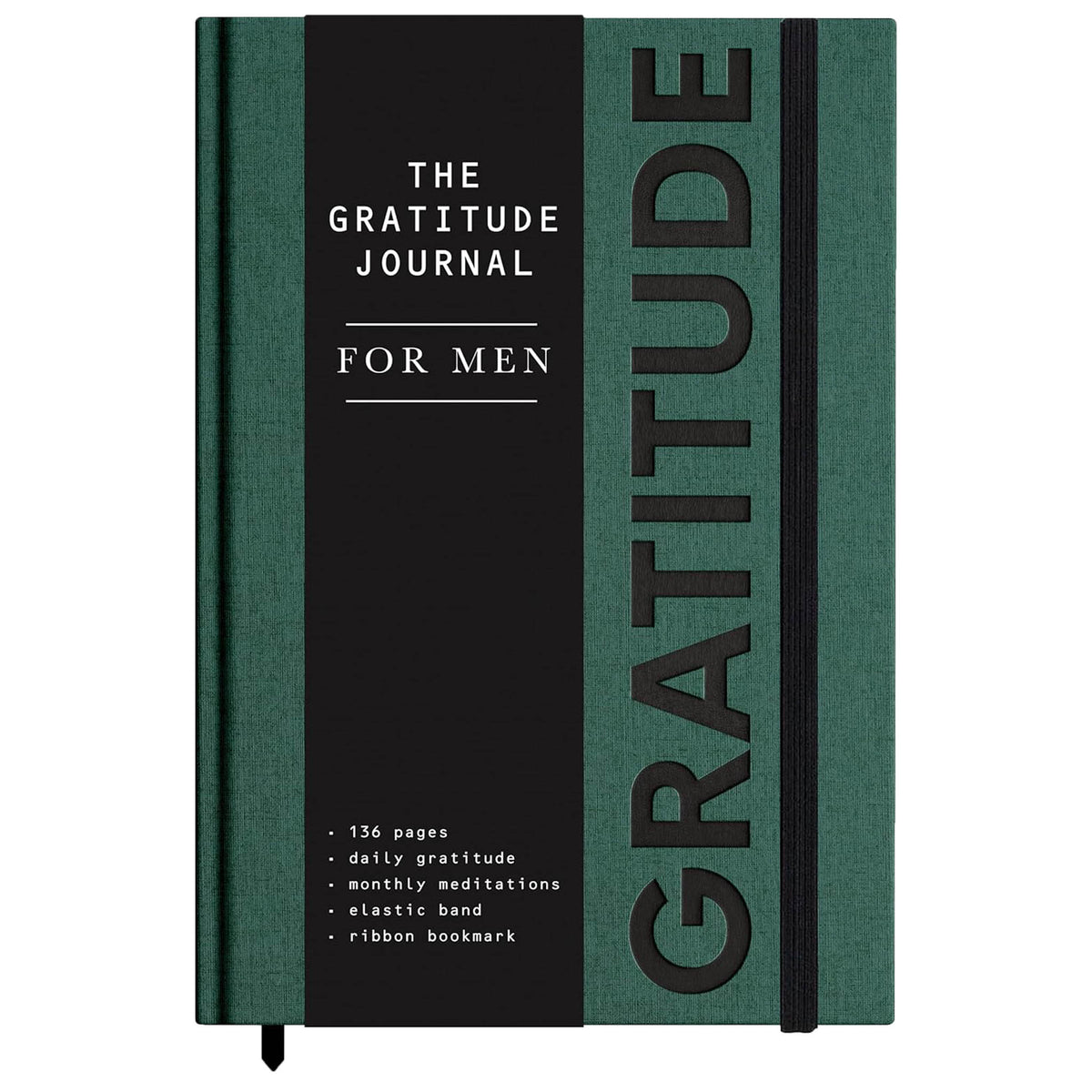 Gratitude Journal for Men – 5 Minute Daily Mindfulness Hardcover