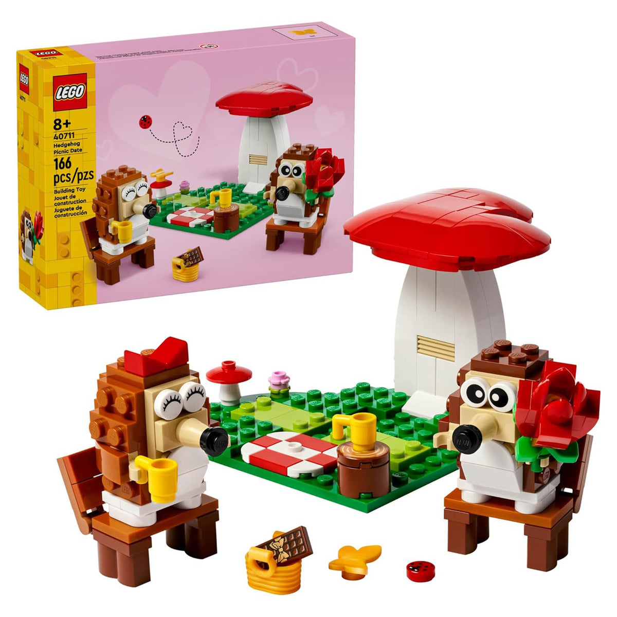 Hedgehog Date Lego