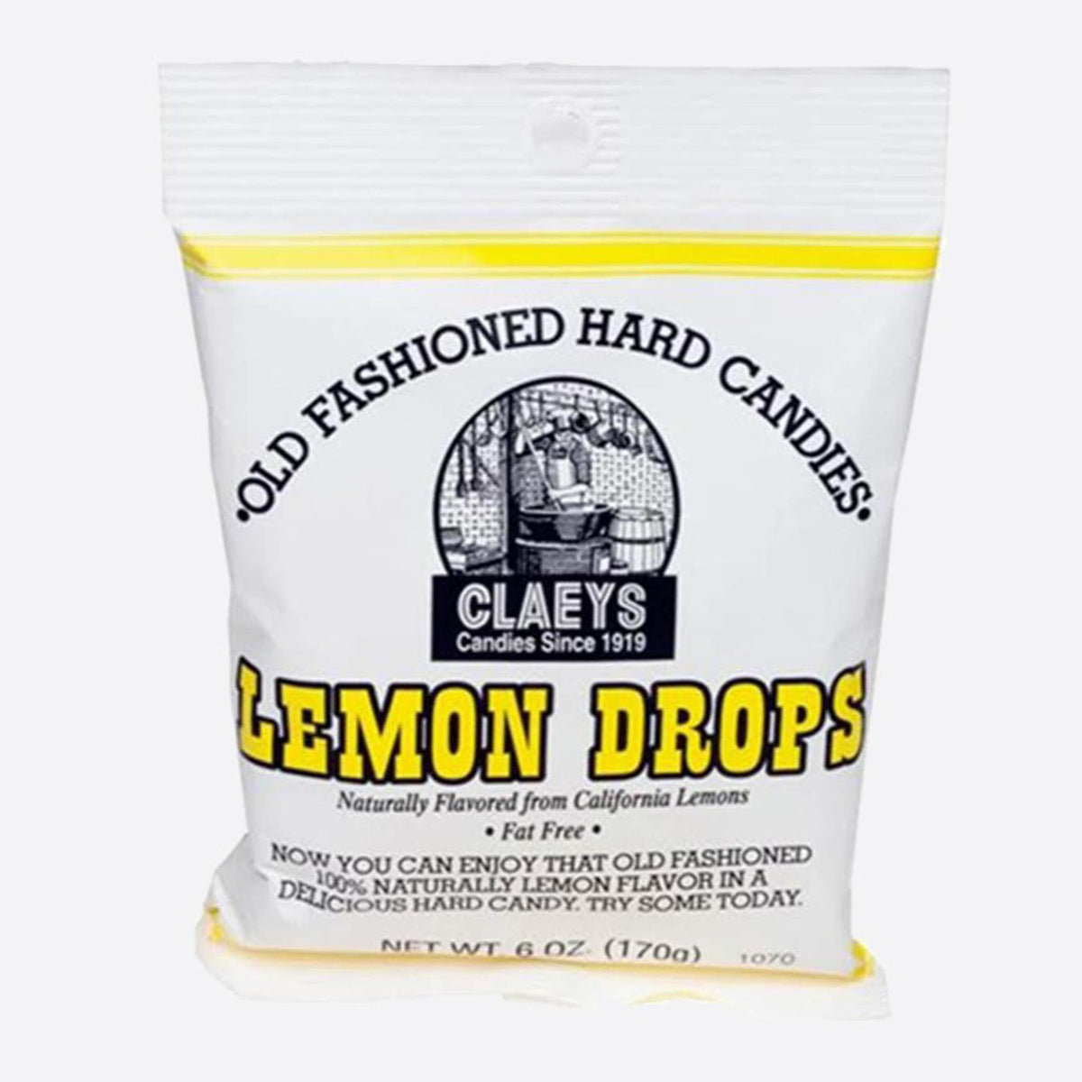 Old-Fashioned Lemon Drops Candy